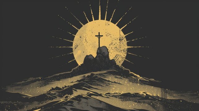 Design for a T shirt featuring a quote from the Christian religion