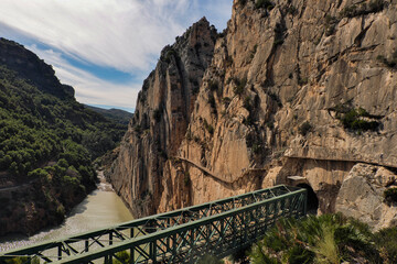 river in the mountains