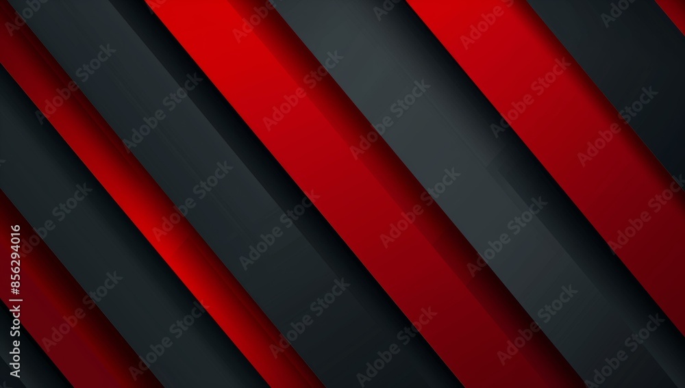 Poster a stylish and modern vector background featuring bold red and black diagonal lines creating a sleek 