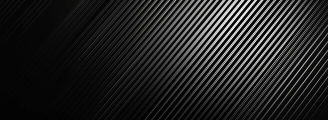 A minimalist background featuring diagonal black and grey stripes creating a sleek, carbon fiber-like texture. The pattern gives a sense of modernity and sophistication