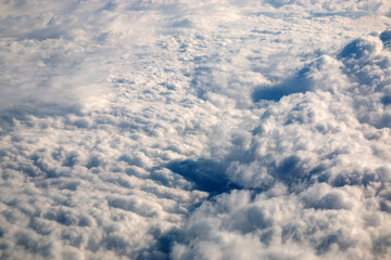 Fototapeta premium Cloud Formations from an Air Plane