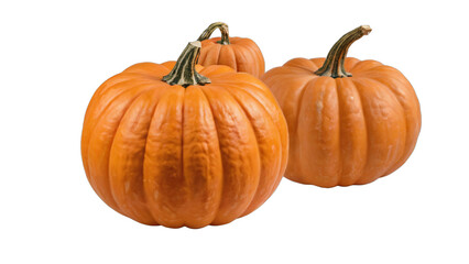 Obraz premium pumpkin isolated on white background , transparent png image