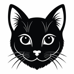 cat-face-silhouette-isolated-on-a-white-background.eps
