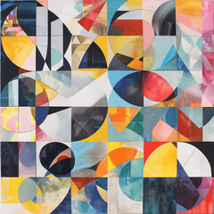 Fototapeta premium abstract geometric background