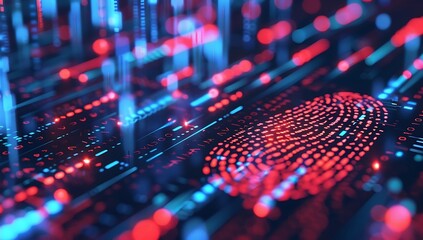 Secure Identity: Biometric fingerprint in digital code landscape - Generative AI