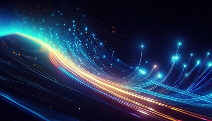 abstract blue background