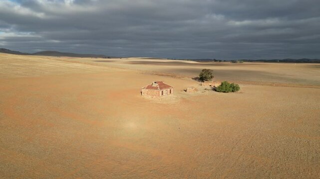 Midnight Oil House in Burra, South Australia. A significant historic site.