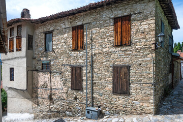 The historical Village of Ampelakia, Larissa, Thessaly, Greece