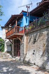Fototapeta premium The historical Village of Ampelakia, Larissa, Thessaly, Greece