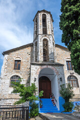 The historical Village of Ampelakia, Larissa, Thessaly, Greece
