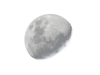 waning crescent moon png transparent layer