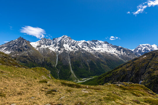 landscape in the mountains