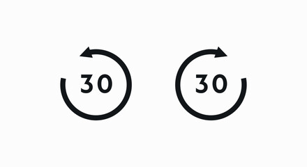 video forward back tap icon