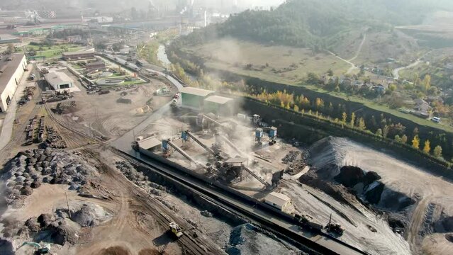 mining activities, coal getting, reclamation, hauling and loading at a coal mining Area.