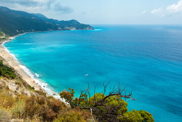 view of the sea from the sea