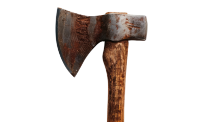 Ax on a transparent background