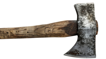 Ax on a transparent background