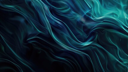 Abstract black blue green gradient texture background for design.
