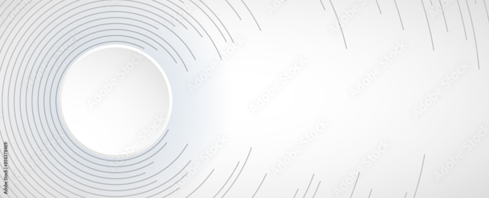 Wall mural abstract computer technology background. network visual connection. vector art.