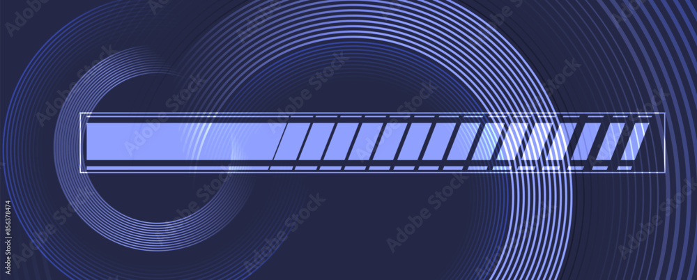 Wall mural abstract computer technology background. network visual connection. vector art. - Wall murals