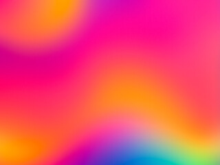 Energy Burst: A vibrant blend of orange, pink, and yellow creates a dynamic background. Gradient blurred background