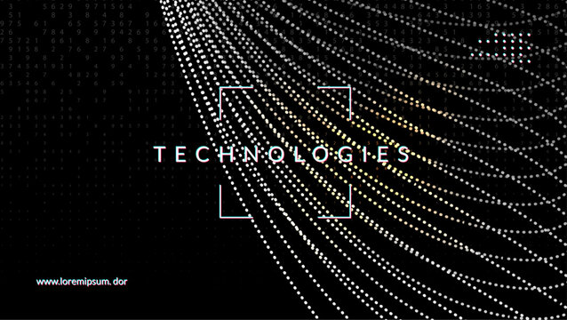 Digital Background. Science vector: digits of the future. Automation flow on the backdrop of education. Energy of information in analytical patterns. Big Data Background.