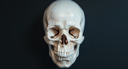 Fototapeta premium Detailed anatomical skull model