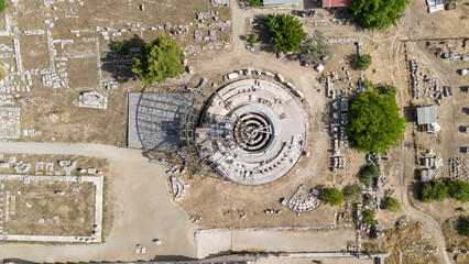 The Epidaurus Ancient Theatre is a theatre in the Greek old city of Epidaurus dedicated to the ancient Greek God of medicine, Asclepius.