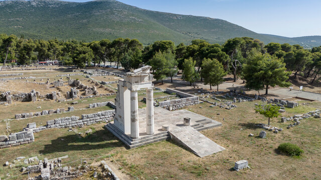 The Epidaurus Ancient Theatre is a theatre in the Greek old city of Epidaurus dedicated to the ancient Greek God of medicine, Asclepius.