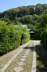 黄檗山萬福寺　萬寿院の境内　京都府宇治市