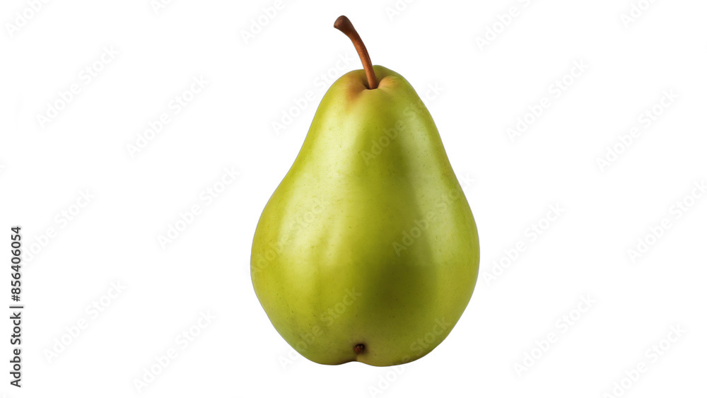 Wall mural pear isolated on white background , transparent png image