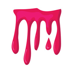 Blood drip icon clipart avatar logtotype isolated vector illustration
