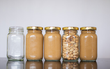materials to make peanut butter