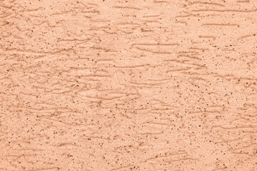 Peach fuzz textured surface, closeup. Trendy shade of 2024 year