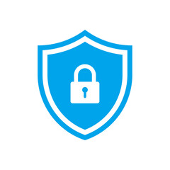 Shield with lock icon