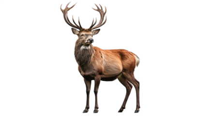 deer isolated on white background , transparent png image