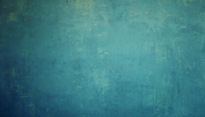 Blue and dark blue gradient grunge wall texture