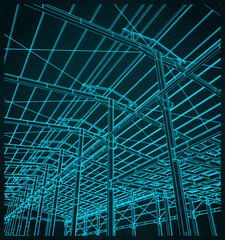 Hangar support structures