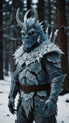 Fototapeta premium Frosty Warrior