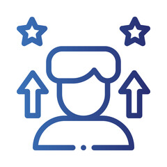 experience gradient icon