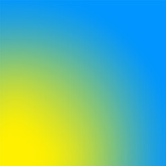 Gradient yellow background. Lower left light. Smooth color transition. Abstract vector art.