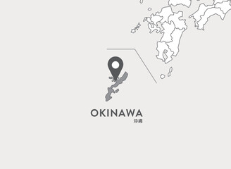 沖縄県　沖縄　地図