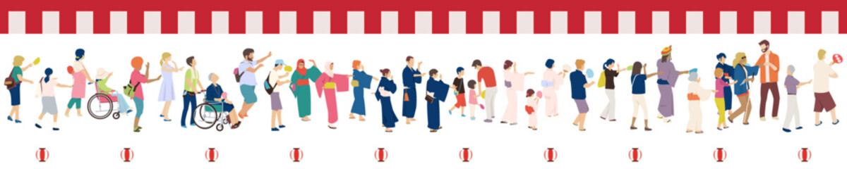 多様性の高い盆踊り