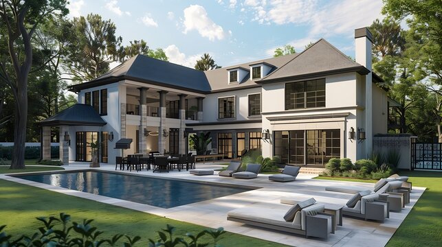 Luxury Home of Houston Texas : Generative AI