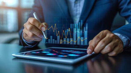 Bank raised interest rate, high investors invest money return investment. Mutual funds strategy increase revenue dividends. Business world, successful knowledge finance equity. Income pension to grow