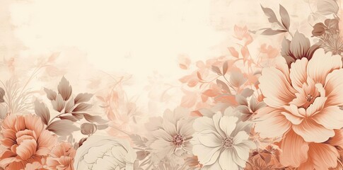 floral backgrounds with a variety of pink and white flowers, including white and pink blooms, arranged in a row from left to right