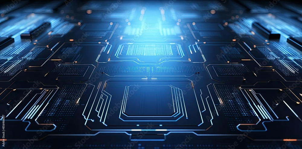 Poster technology backgrounds for the desktop a computer monitor displays a collection of electronic device