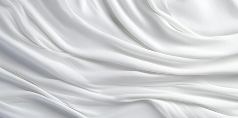 Naklejka premium textured isolated background with a lot of white fabric