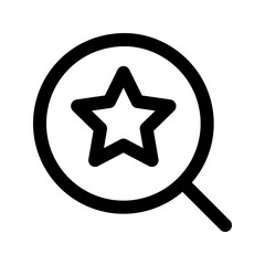 Magnifying icon template