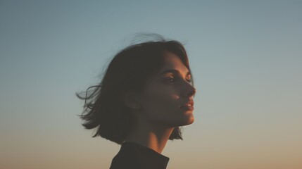 silhouette of a person